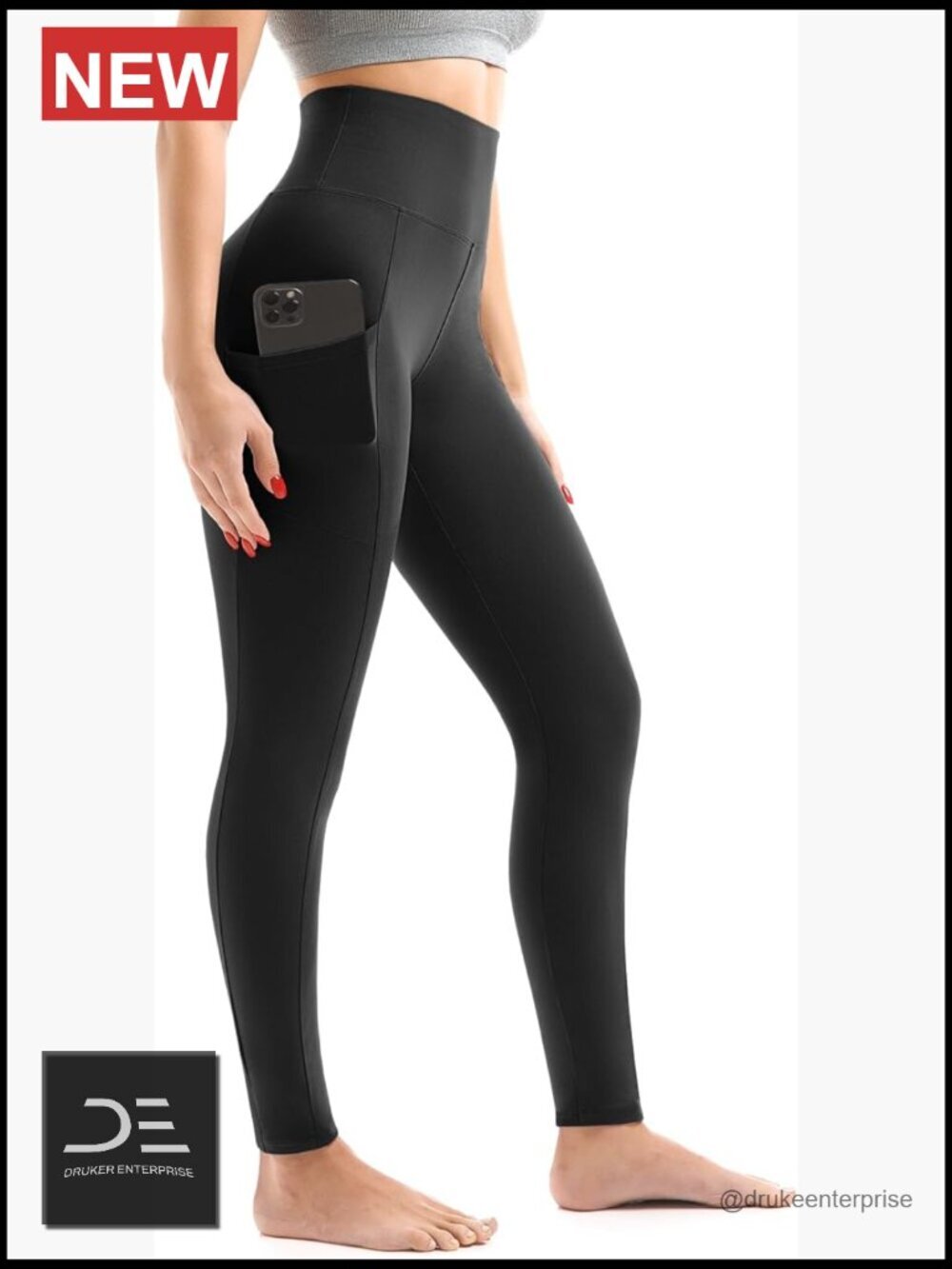 High Waisted Buttery Soft Leggings with Pockets Yoga Workout